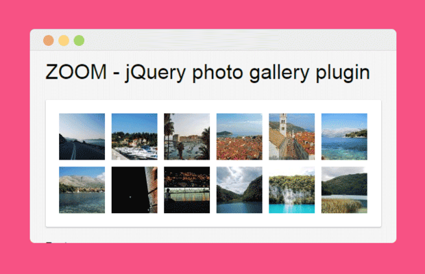 jQuery zoom图片弹出层插件简单的图片相册弹出层窗